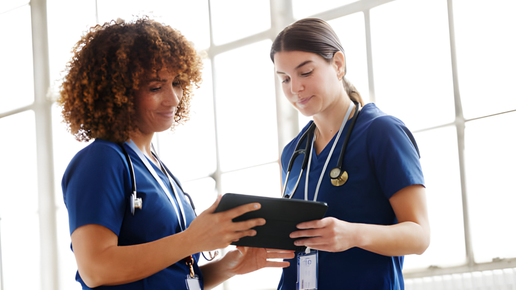 Collage of diverse healthcare professionals representing MARS Healthcare's commitment to sourcing exceptional talent for comprehensive medical staffing solutions.